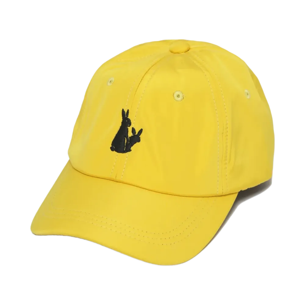 FR2 FXXKING RABBITS Logo Icon Embroidery Six Panel Cap "Yellow"