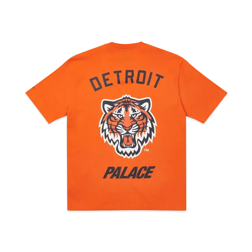 PALACE DETROIT TIGERS NEW ERA T-SHIRT "Orange"