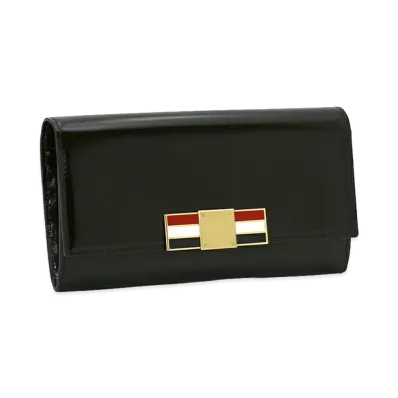 THOM BROWNE Long Wallet "Black"