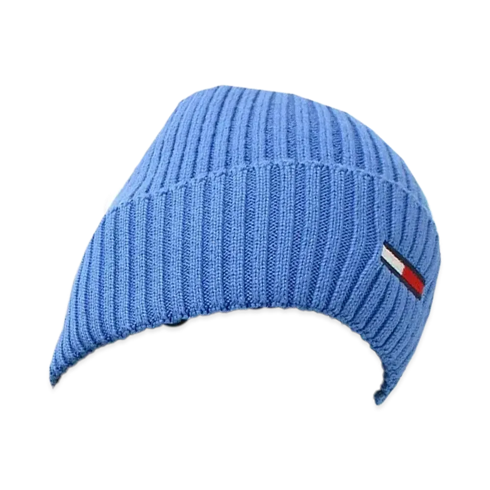 TOMMY JEANS Flag Rib Beanie "MesmerizingBlue"