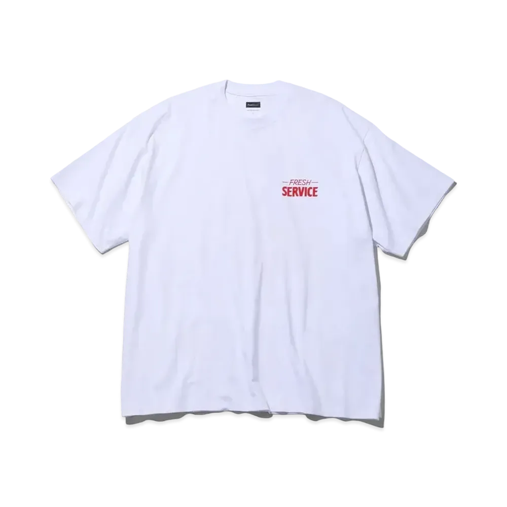 FreshService Corporate Printed S/S Tee "Sign Paint" "Red"