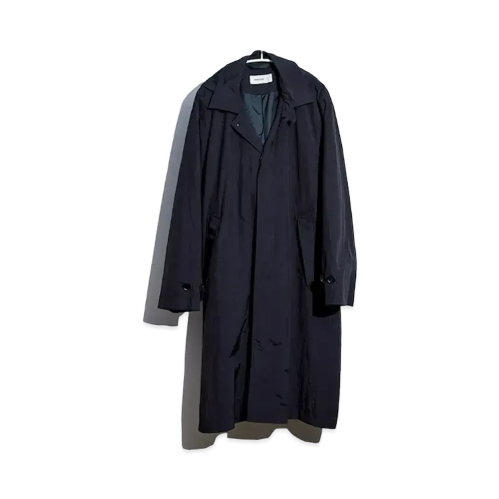 everyone Nylon Soutien Collar Coat "Black"