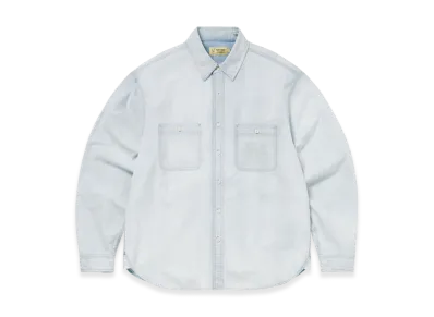 thisisneverthat TNT Daniel Johnston Faded Chambray Shirt "Light Blue"