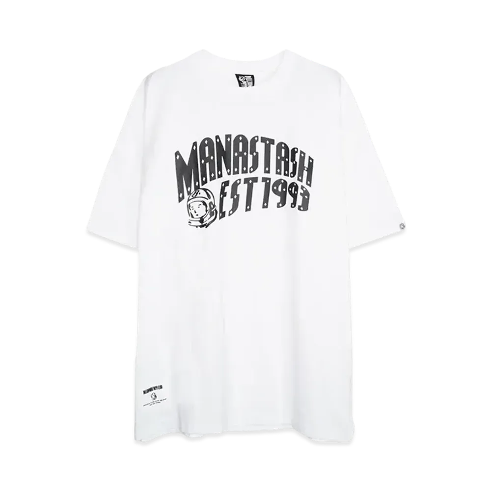 BBC x MANASTASH TEE ARCH LOGO "WHITE"
