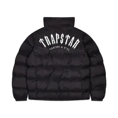 TRAPSTAR Pre Order: Irongate Arch Puffer "Black"