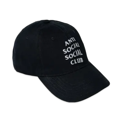 ANTI SOCIAL SOCIAL CLUB Mind Games Glitter Cap "Black"