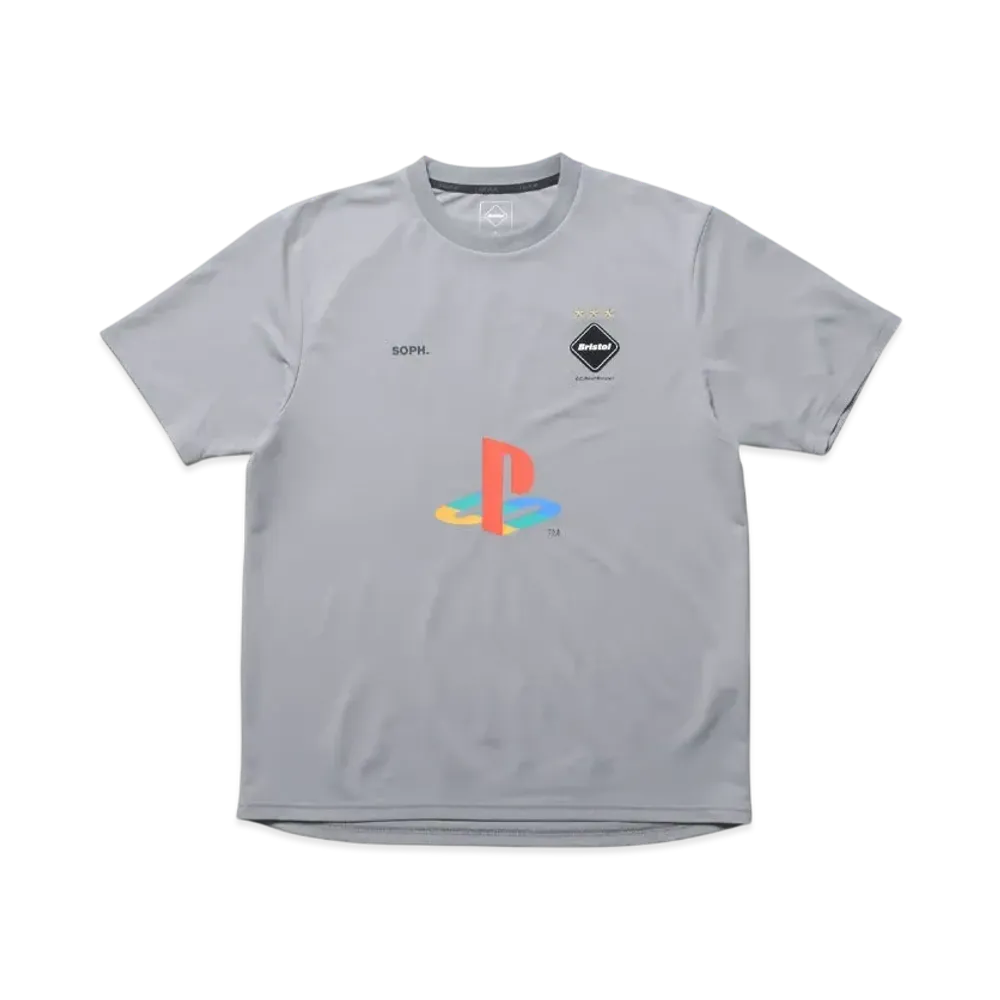 F.C.Real Bristol x PlayStation PS30 Authentic Team Tour S/S Top "Gray"