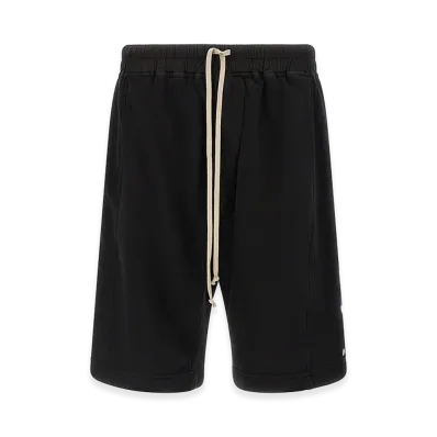 Rick Owens DRKSHDW Wide Pusher Short' Bermuda Shorts "Black"