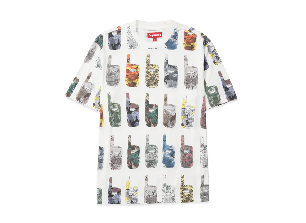 Supreme Walkie Talkie S/S Top "White"