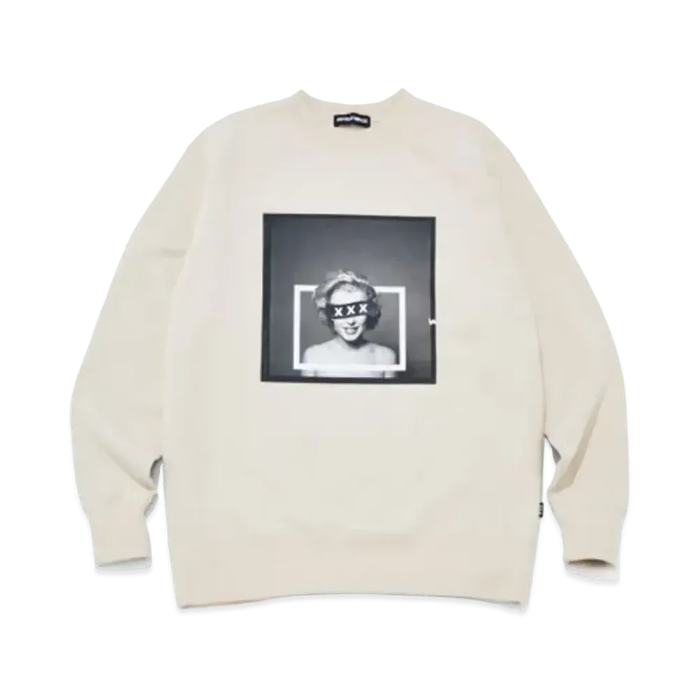GOD SELECTION XXX Crew Neck Sweat Shirt GX-A24-CN-02 "Beige"