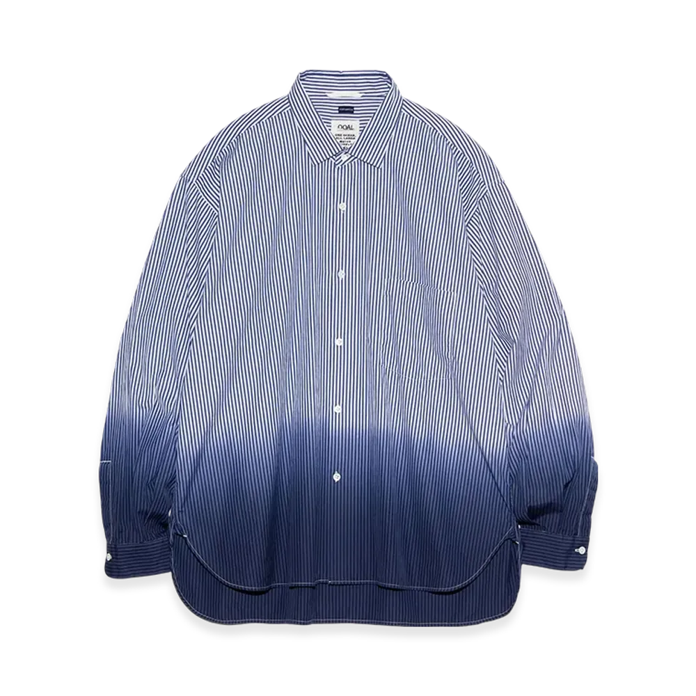 nanamica Regular Collar Wind Shirt "Navy"