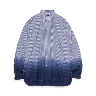 nanamica Regular Collar Wind Shirt "Navy"