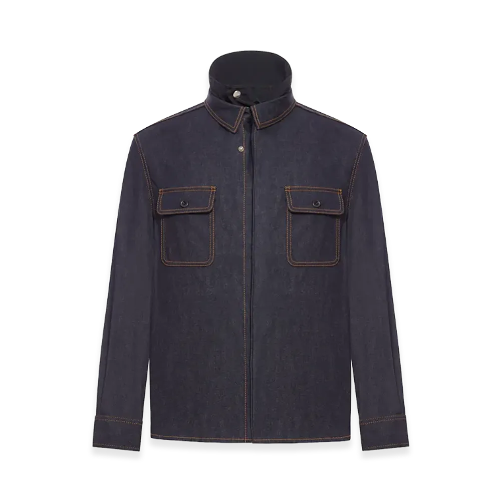 sacai Denim Overshirt "Indigo Black"
