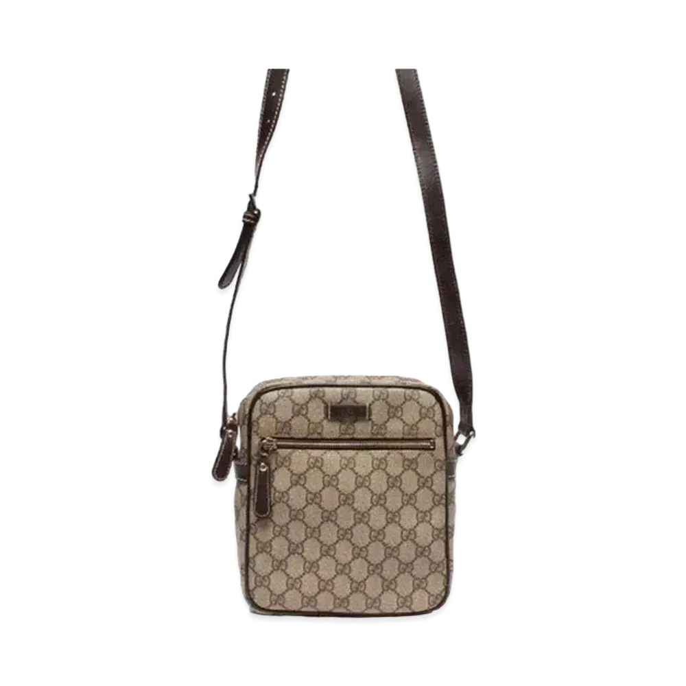 Gucci GG Plus Monogram Small Messenger "Brown"