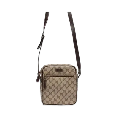 Gucci GG Plus Monogram Small Messenger "Brown"