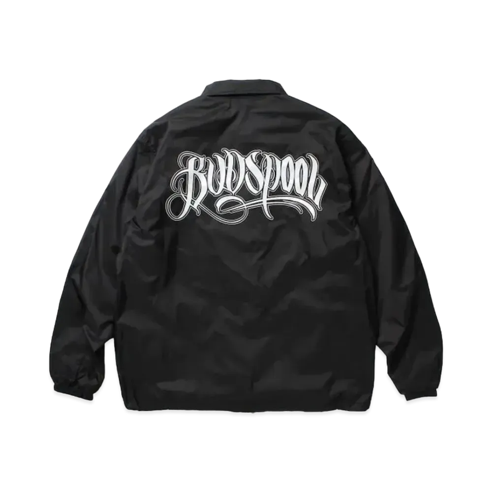APHRODITEGANG Budspool Logo Coach Jacket "Black"