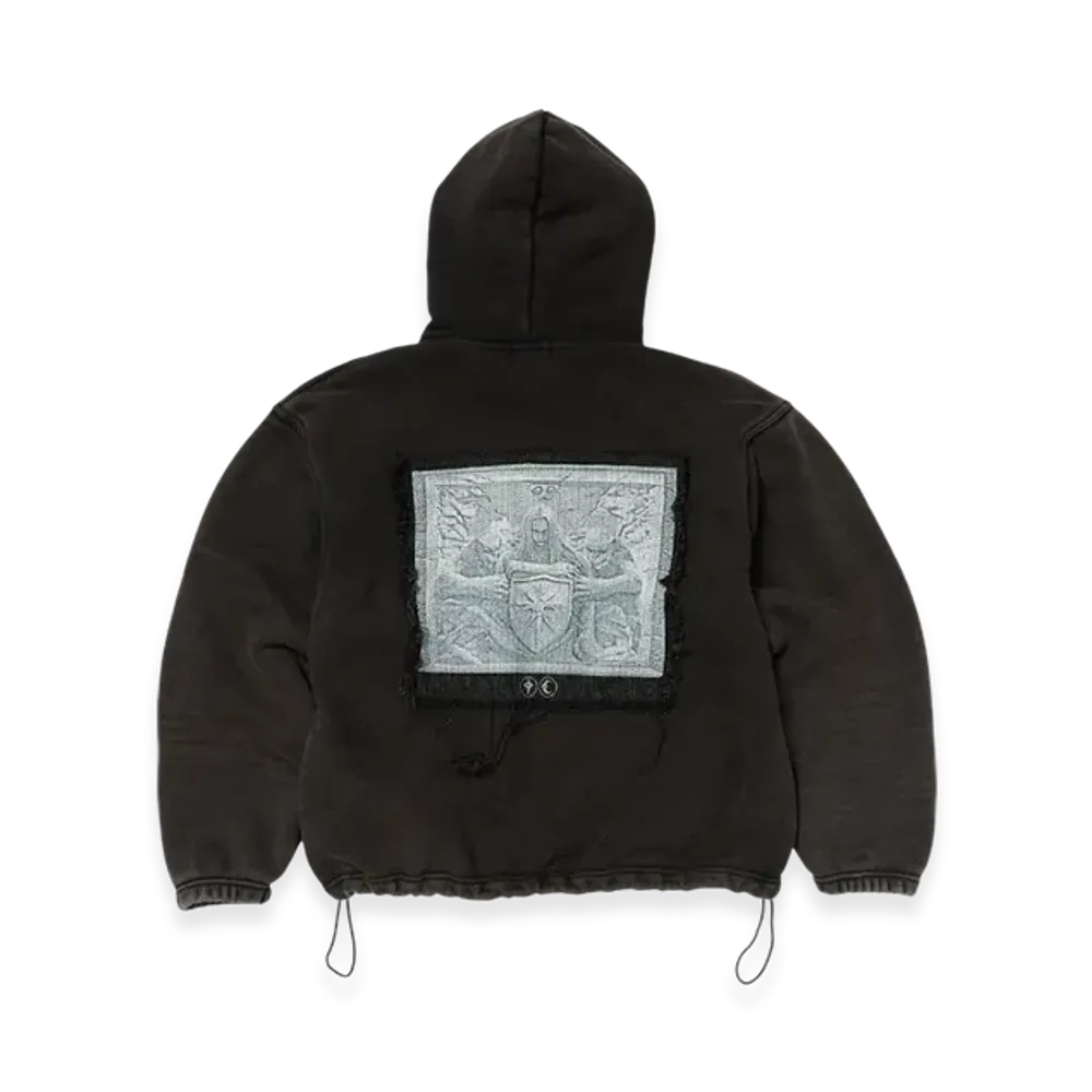 THUG CLUB Devil Peace Patch Hoodie "Black"