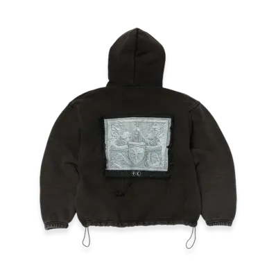 THUG CLUB Devil Peace Patch Hoodie "Black"