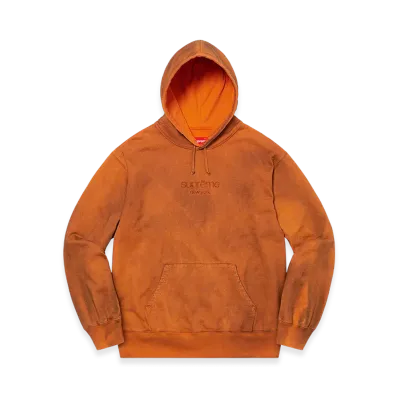 Supreme Spray Hooded Sweatshirt "Orange"