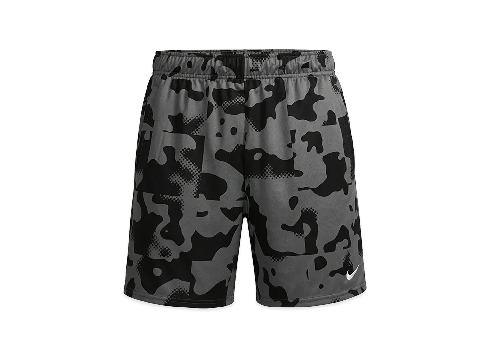 Nike Dri-Fit Flex 7inch AOP Shorts "Smoke Grey/Black/White"