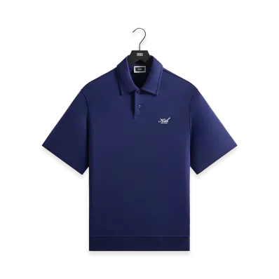 Kith Interlock Graham Polo "Deep Royal"