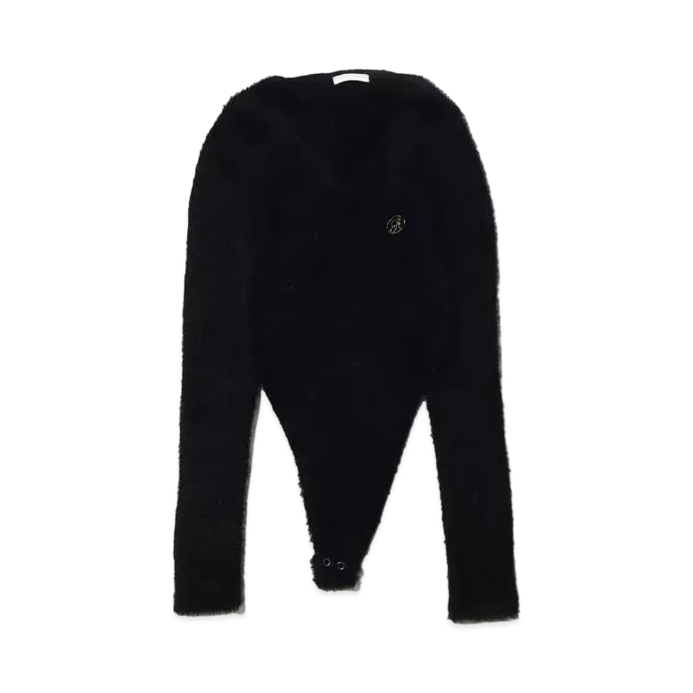 atmos pink Design Feather Knit "Black"