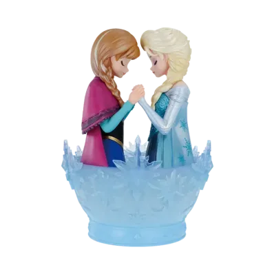 BANDAI "Ichiban Kuji" -< Disney Princess > Heart to face- Last One Prize <Anna> & <Elsa> Figure Last one ver.