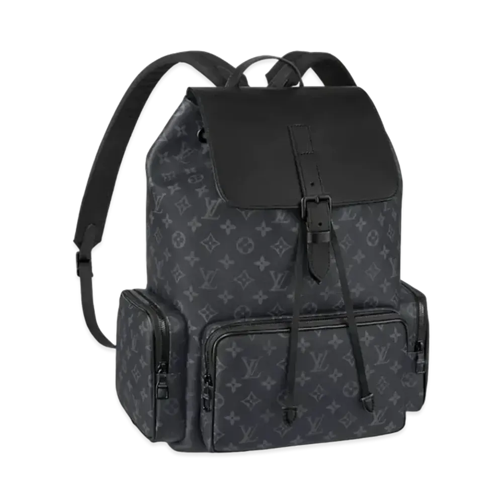 Louis Vuitton Backpack Trio Monogram Eclipse