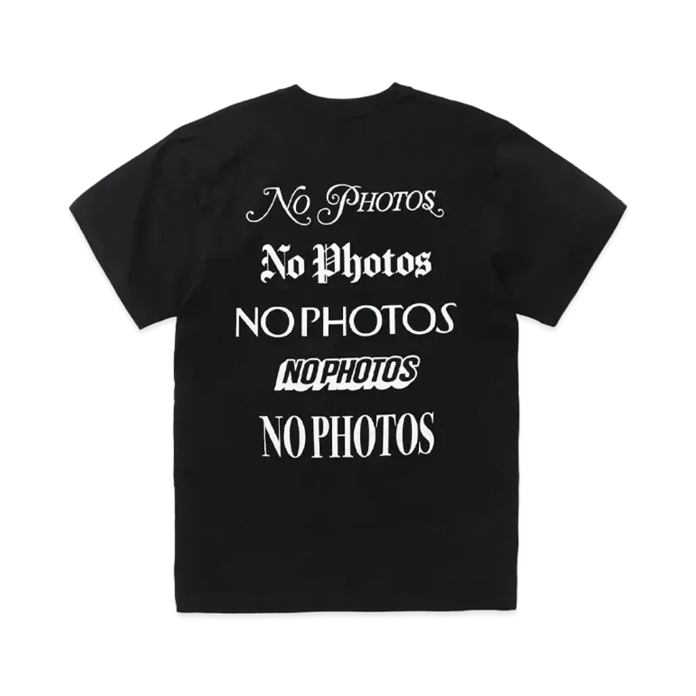 FR2 Various Types Of No Photos T-Shirt "Black"