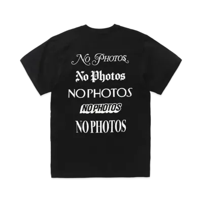 FR2 Various Types Of No Photos T-Shirt "Black"