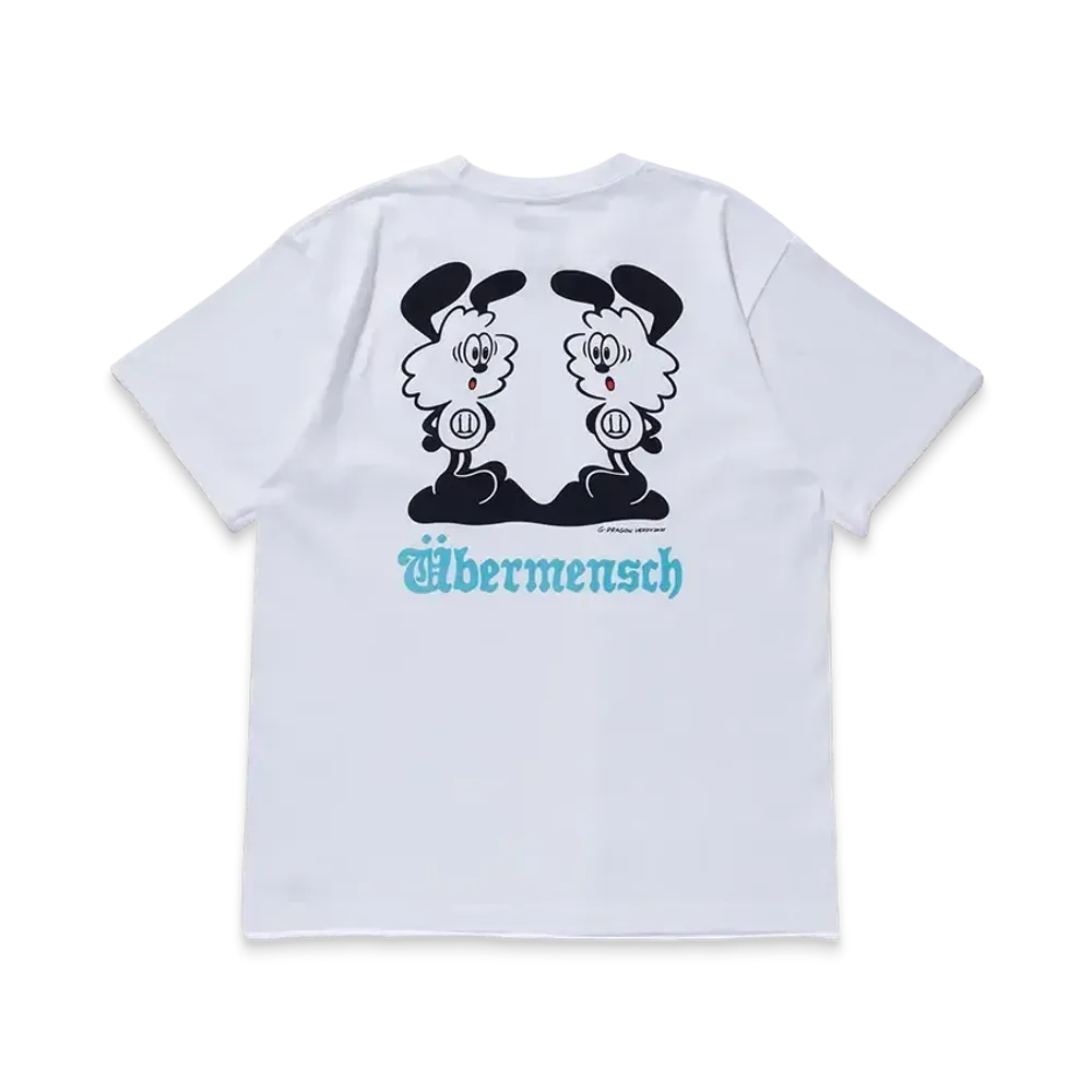 VERDY x G-DRAGON Ubermensch FAM VICK T-Shirt "White"