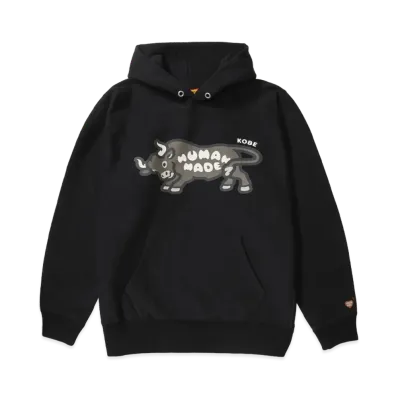 HUMAN MADE Animal Hoodie Kobe "Black"