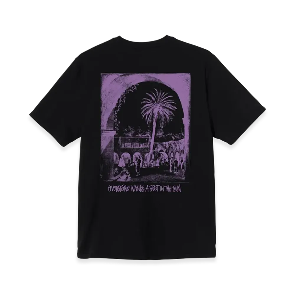 Stussy Spot in The Sun Pig Dyed Tee "Black"