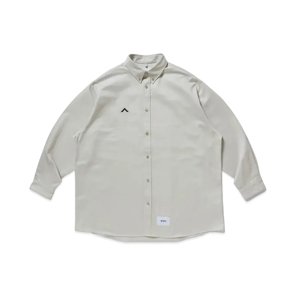 WTAPS Bd 01 / LS / Cotton. Twill "Gray"