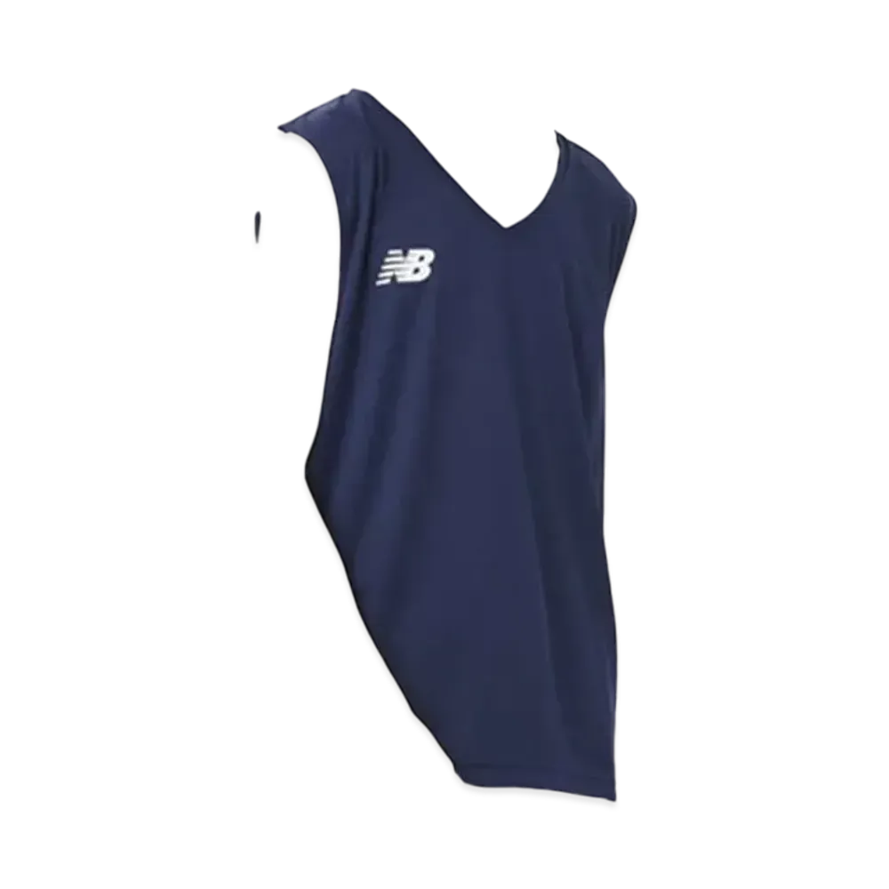 New Balance Inner Shirt V Neck Sleeveless "Navy"