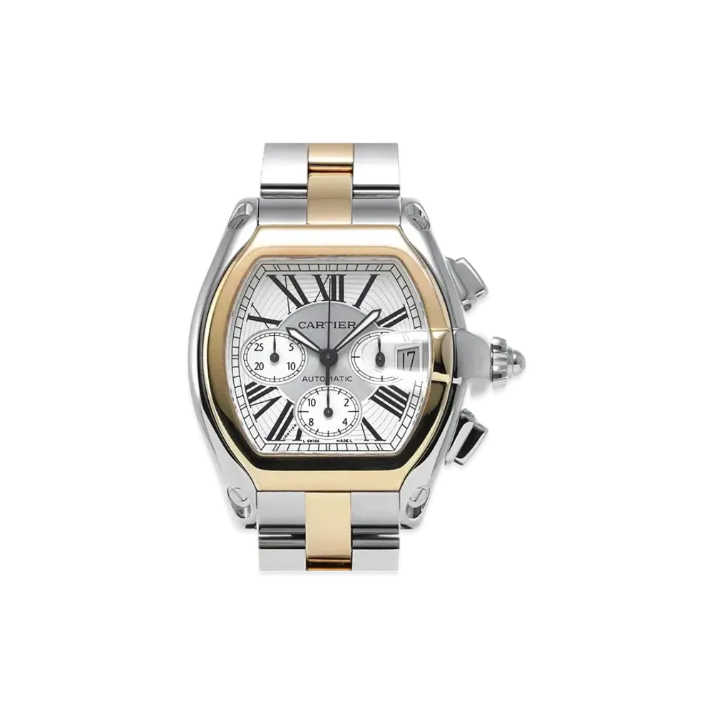 Cartier Roadster Chronograph "Silver" W62027Z1
