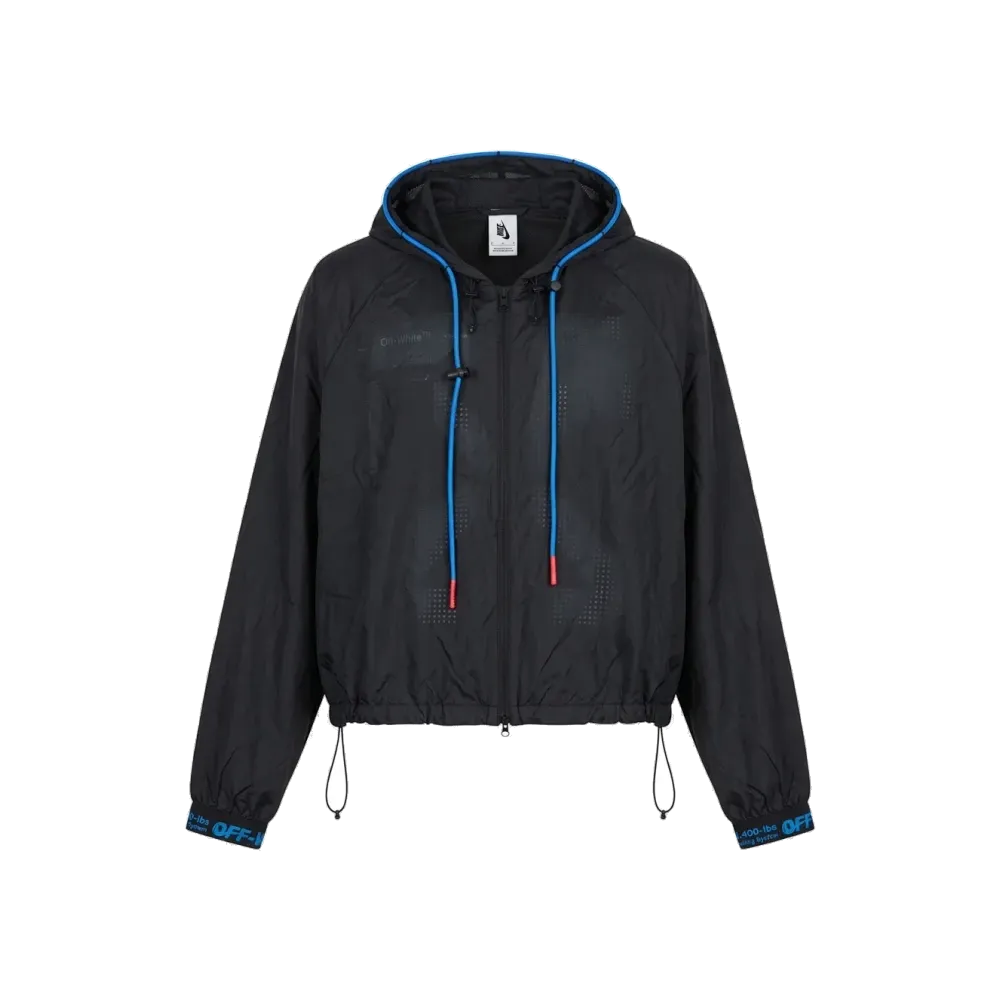 OFF-WHITE ×NIKE NRG REFLECTIVE Nylon Jacket "Black"