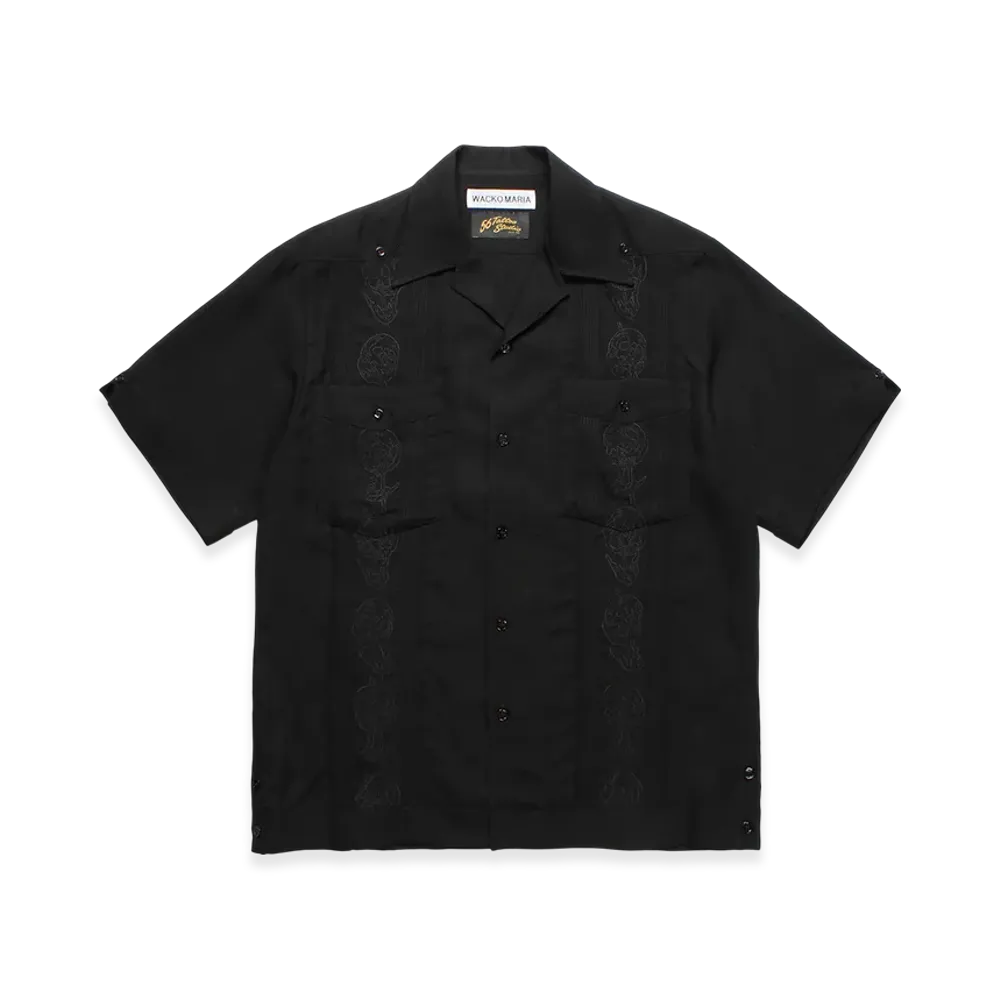 WACKO MARIA x 56 Tattoo Studio Cuba Shirt "Black"