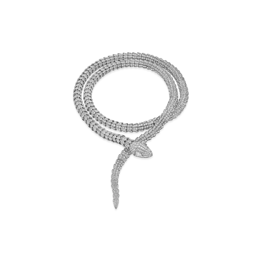 BVLGARI Serpenti Necklace "White Gold"