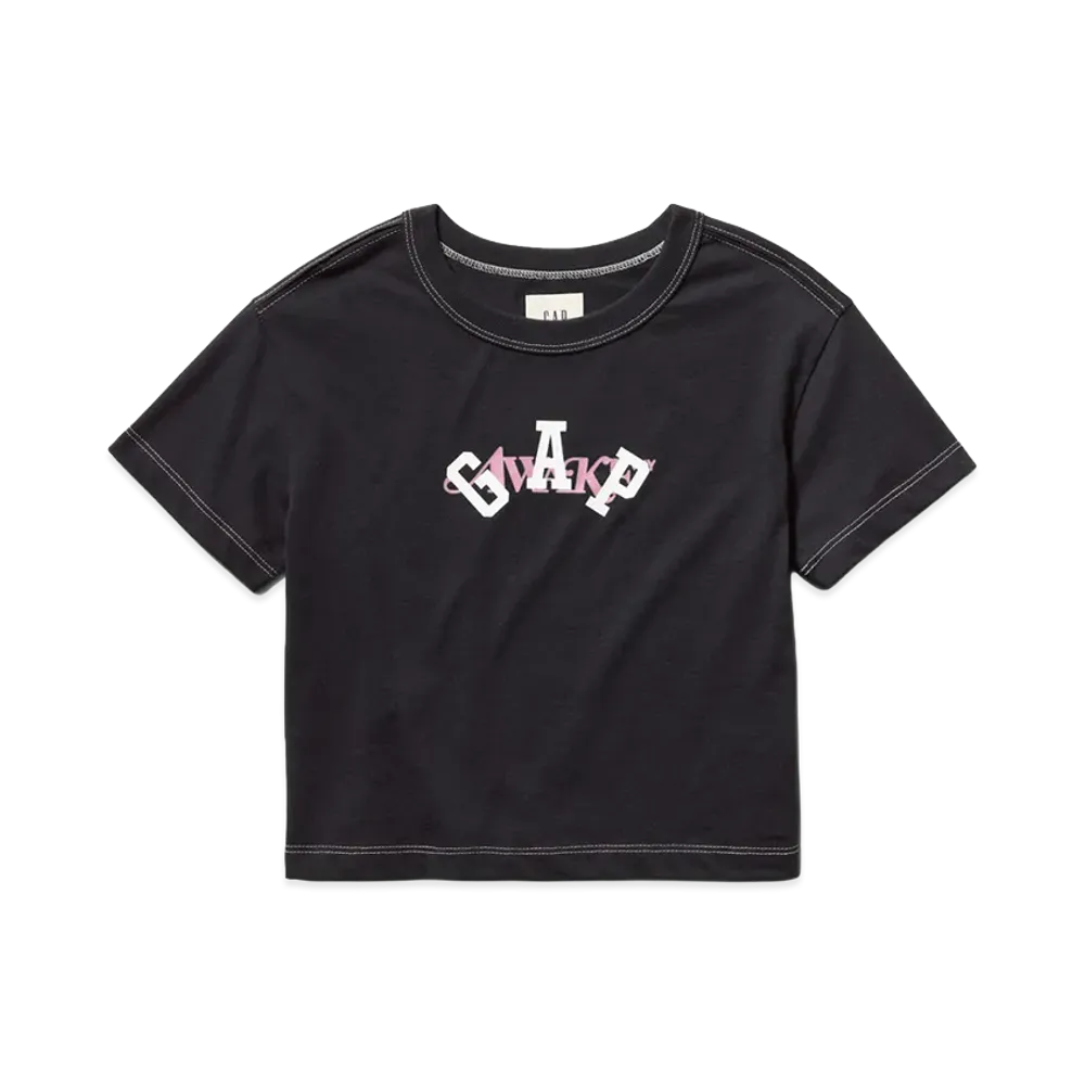 Gap x Awake NY Kids Relaxed Fit Logo T-Shirt "Moonless Night"
