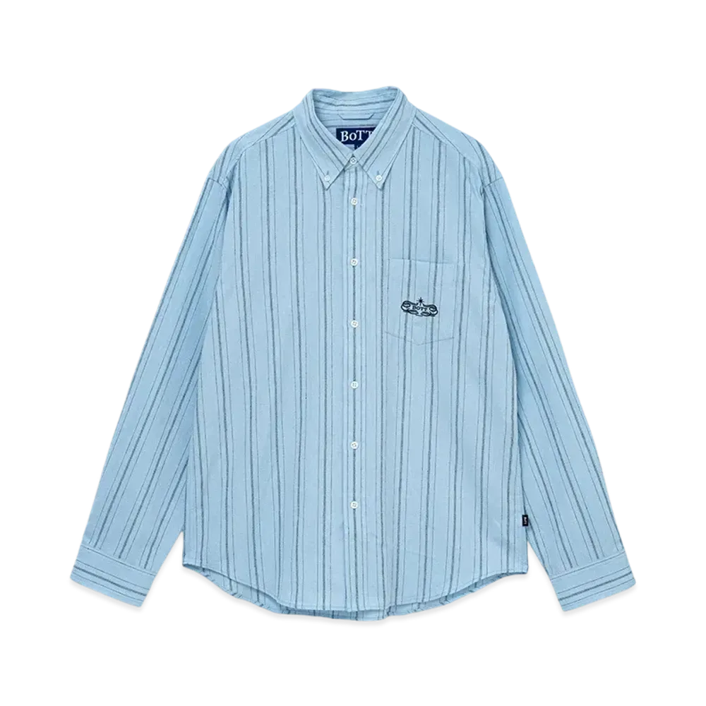 BoTT Lightweight Stripe Shirt "Light Blue"