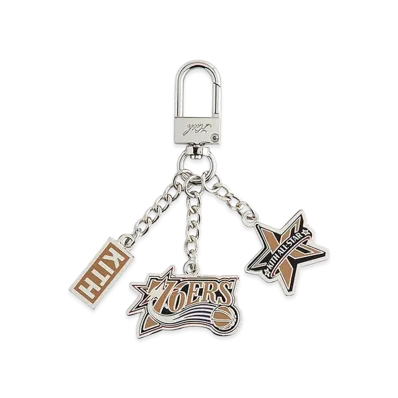 Kith x NBA All-Star Philadelphia 76ers Keychain "Silver"