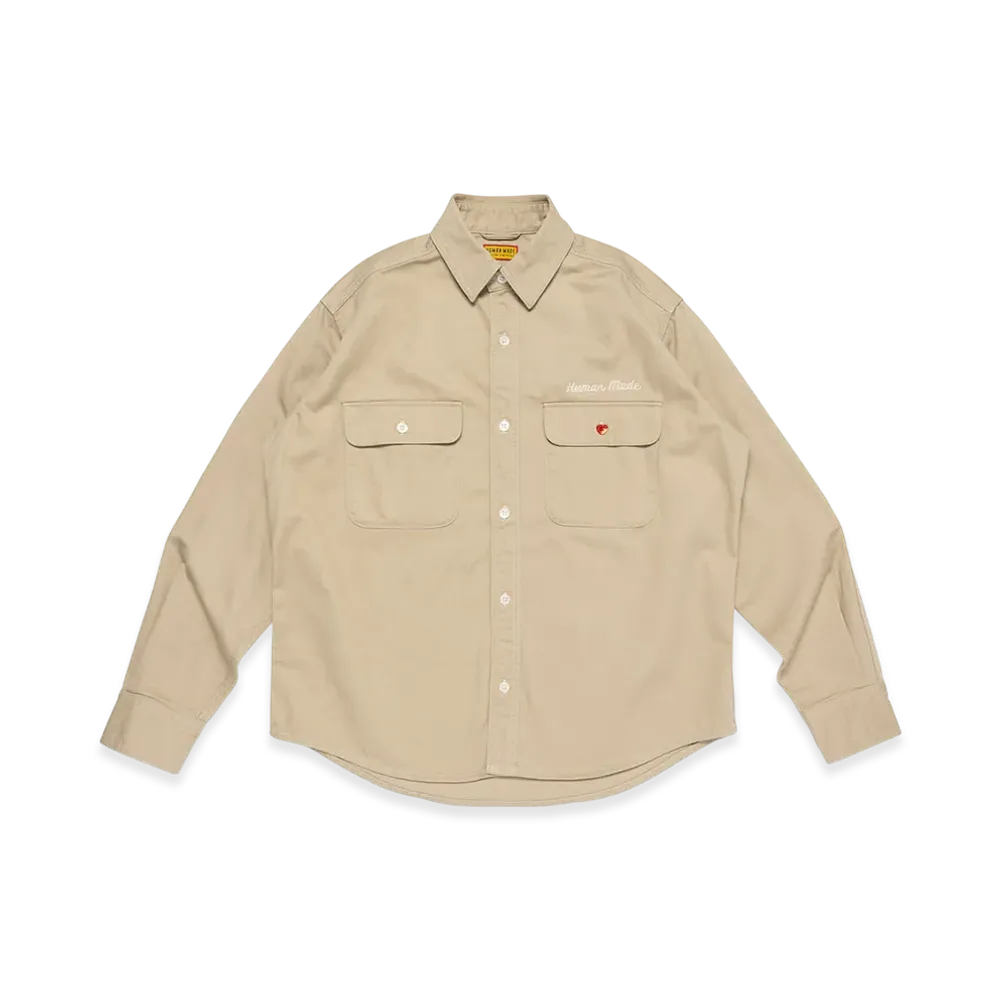 HUMAN MADE Oversized Shirt "Beige"