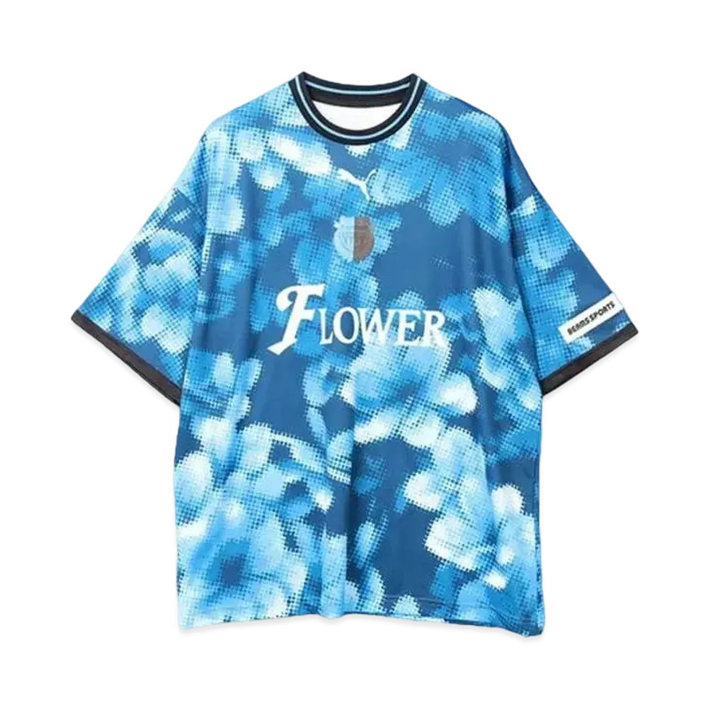 PUMA x BEAMS SPORTS x Kawasaki Frontale Flower Football Shirt "Blue"