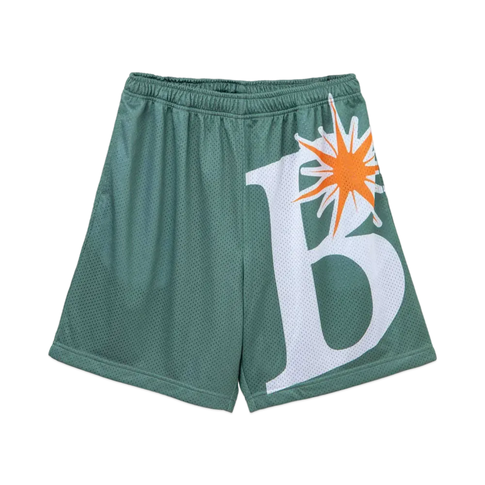 BoTT B Logo Mesh Short "Moss"