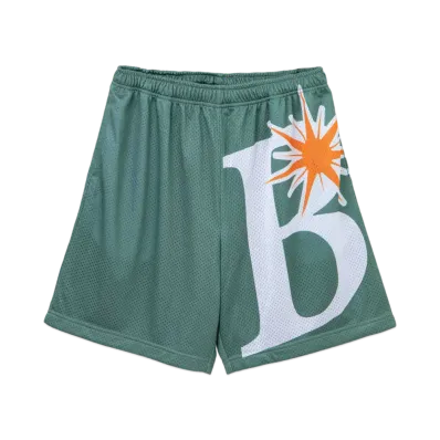 BoTT B Logo Mesh Short "Moss"
