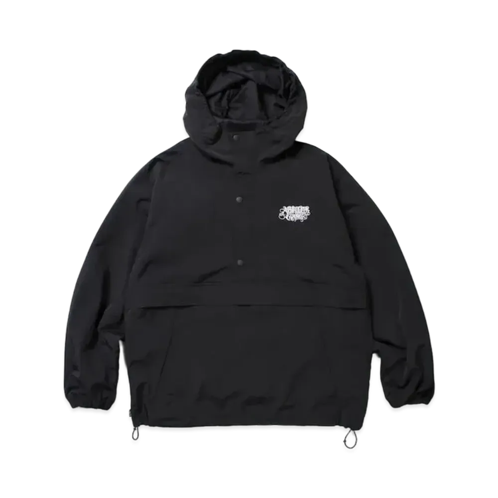 APHRODITEGANG Classic Logo Nylon Anorak Jacket "Black"