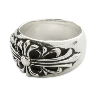 Chrome Hearts Floral Cross Ring "Silver"