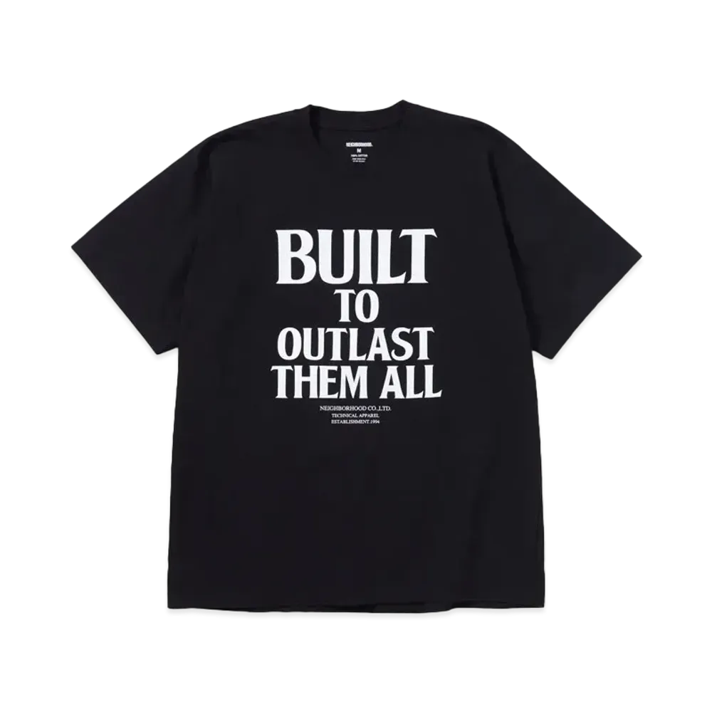NEIGHBORHOOD NH Tee-7 SS . CO "Black"