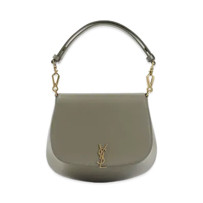 Saint Laurent Women's Voltaire Shoulder Bag "Green"
